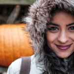 Woman smiling